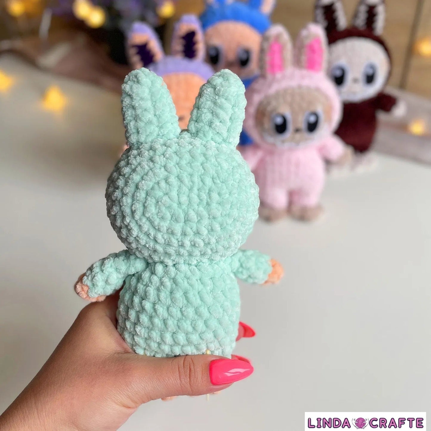 Labubu Amigurumi CROCHET PATTERN