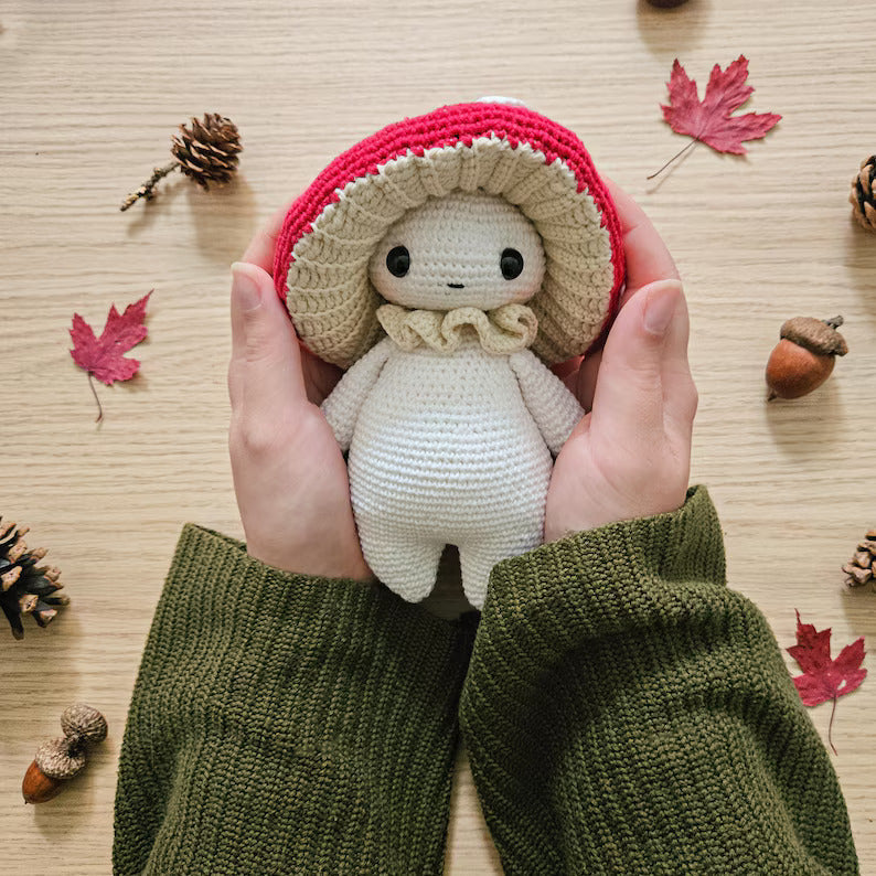 Magical Forest Fairy Mushroom Crochet Pattern