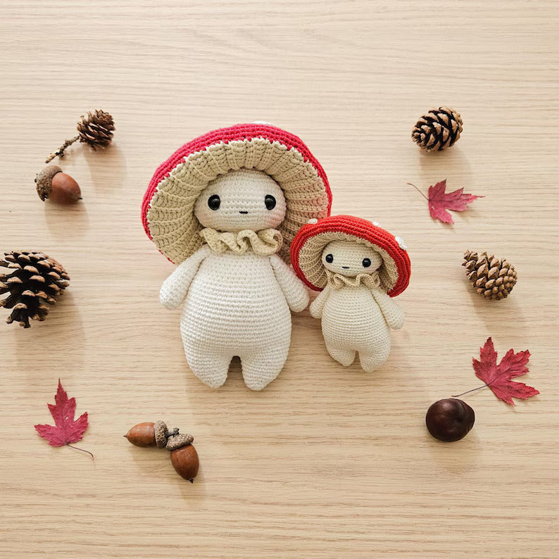 Magical Forest Fairy Mushroom Crochet Pattern