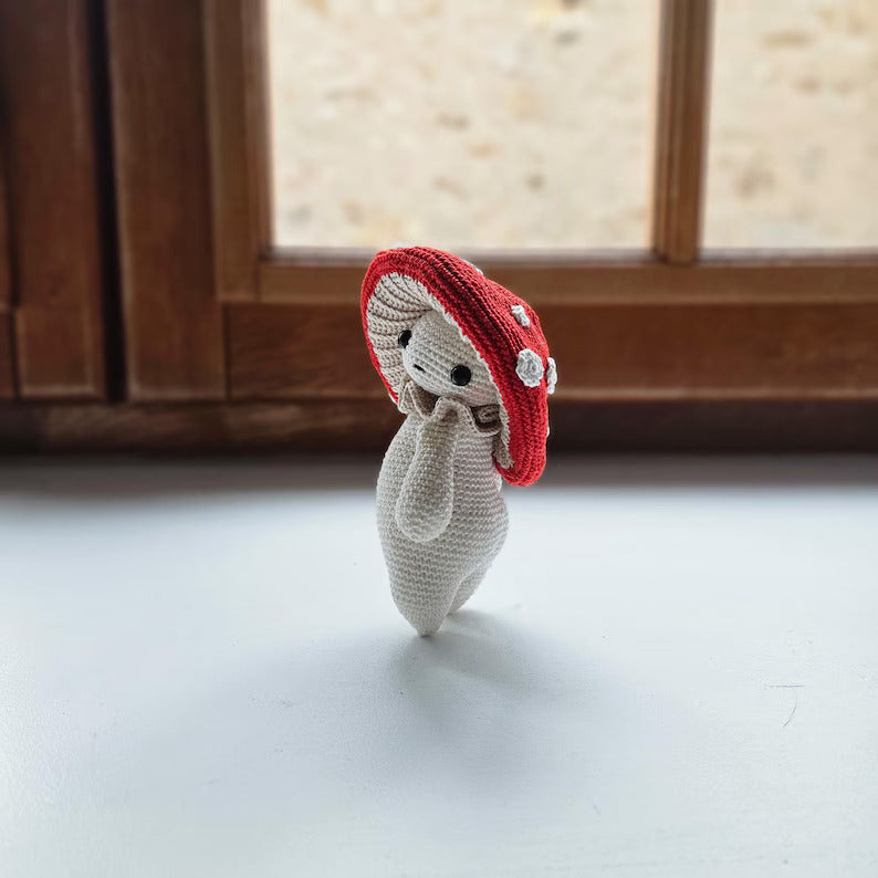 Magical Forest Fairy Mushroom Crochet Pattern