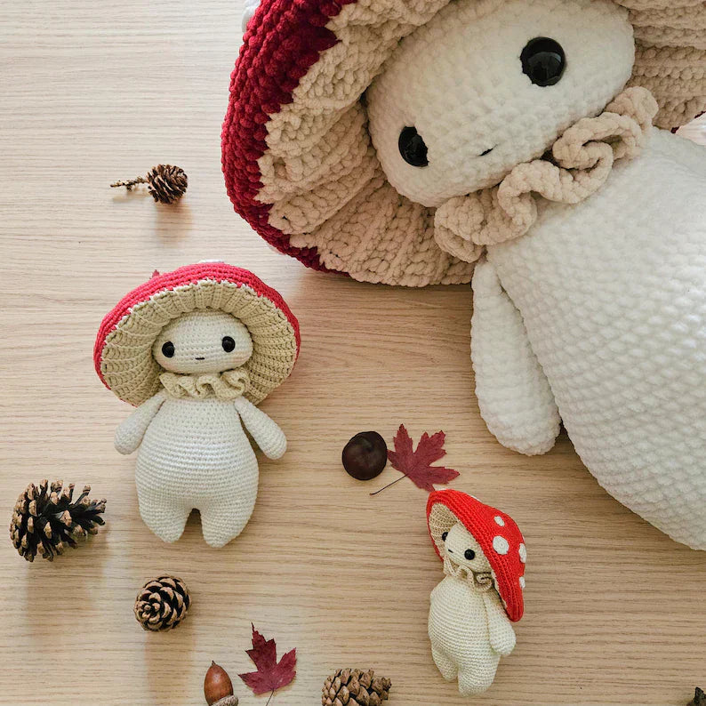Magical Forest Fairy Mushroom Crochet Pattern