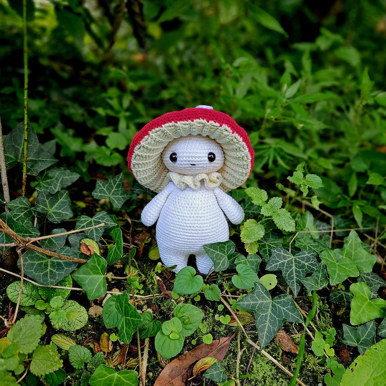 Magical Forest Fairy Mushroom Crochet Pattern