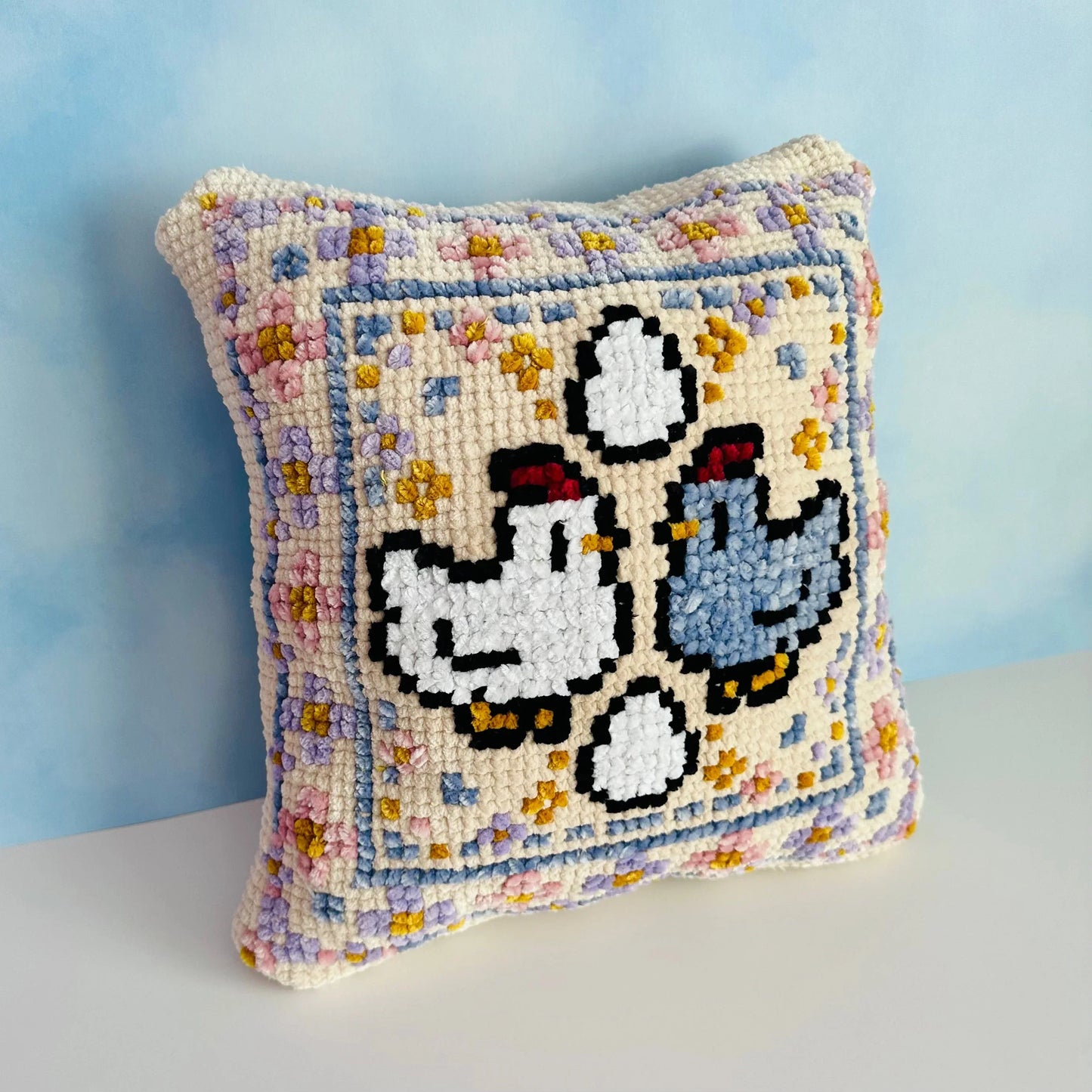 Stradew Valley Chicken & Egg Pillow Crochet PATTERN