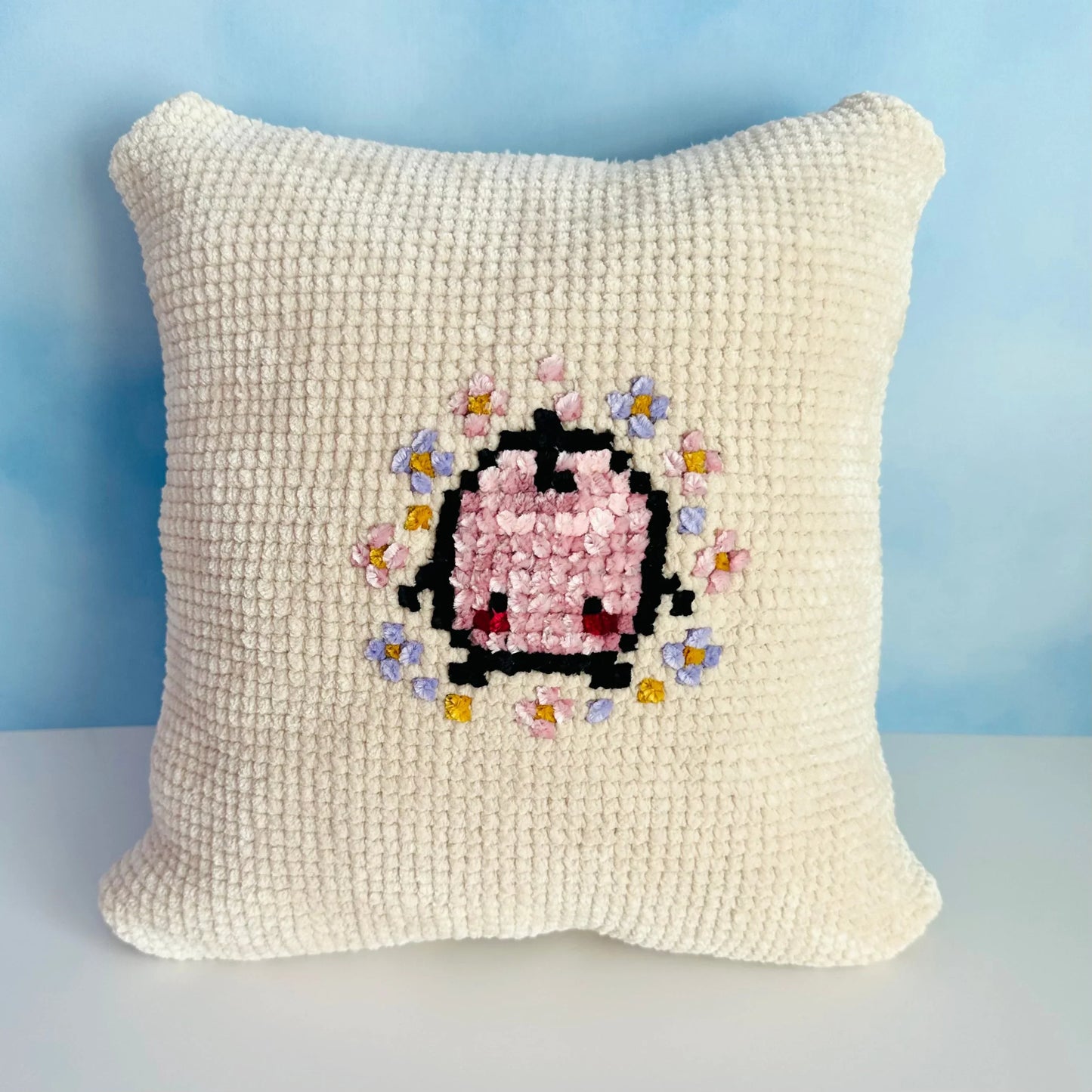 Stradew Valley Chicken & Egg Pillow Crochet PATTERN