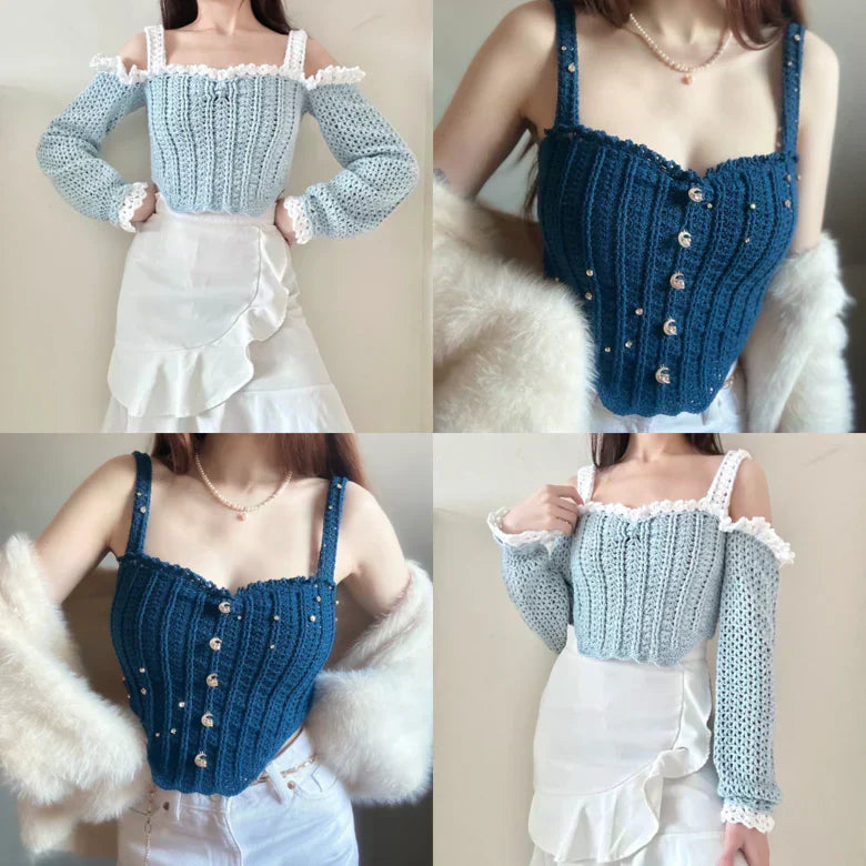 MIRANE CORSET TOP CROCHET PATTERN