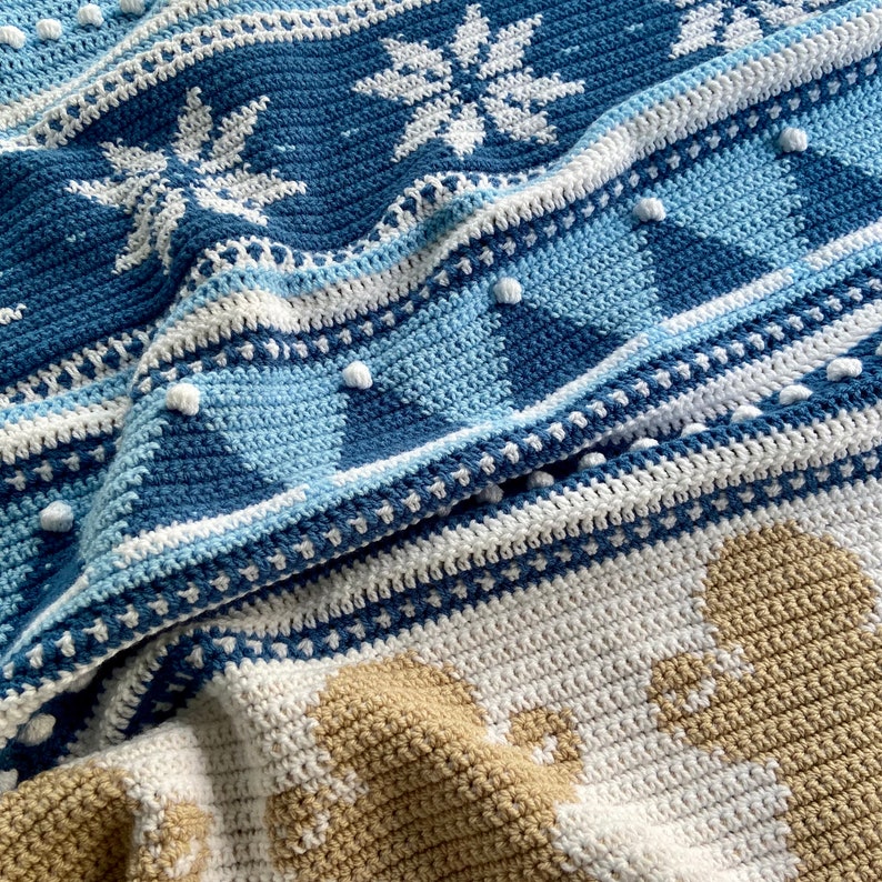 Christmas Blanket Crochet Pattern