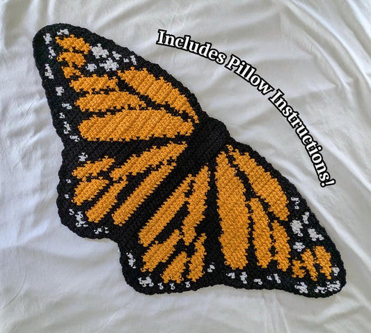 Butterfly Blanket PDF Crochet Pattern